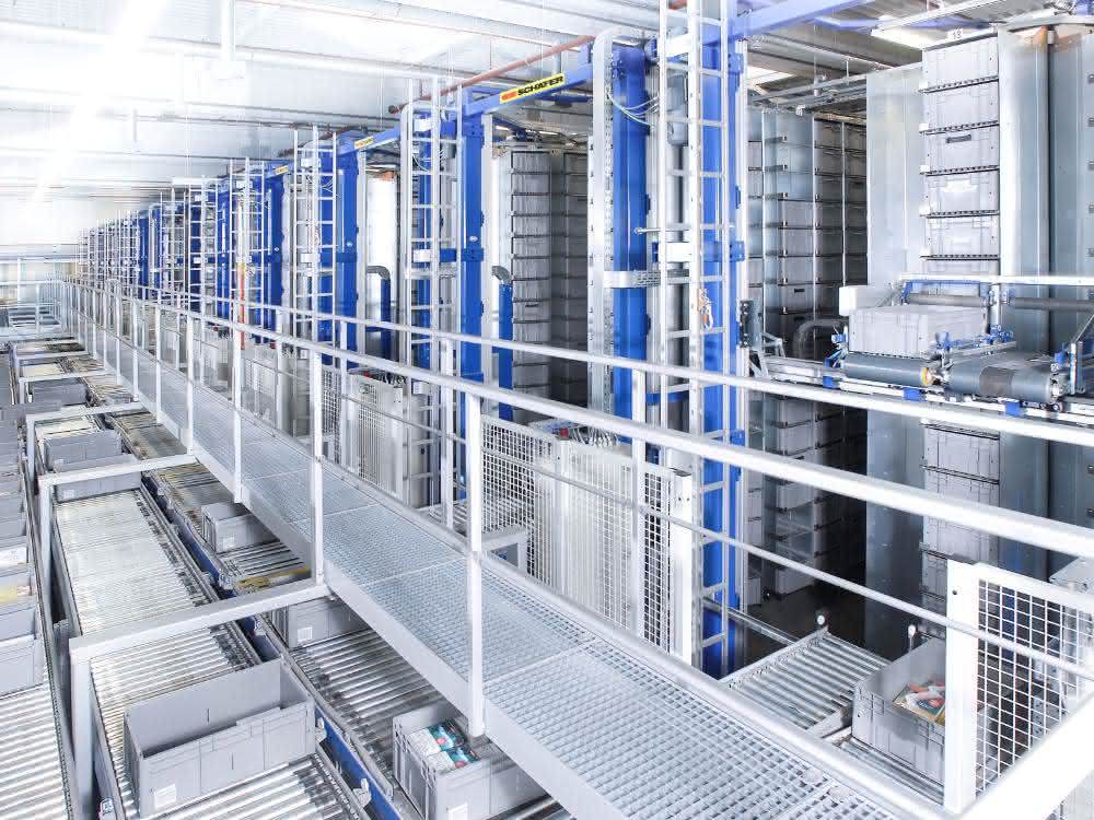 Arvato relies on SSI Schäfer: Maximum performance in a limited space