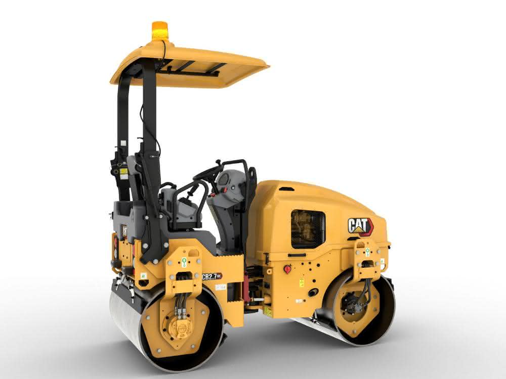Straßenbau: Drei neue Tandem-Walzen von Caterpillar