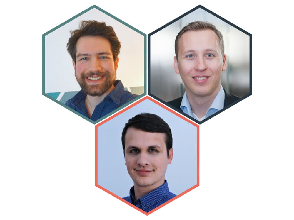 Julius Wiener, Tobias Zundel und Oliver Brunner Julius Wiener, Tobias Zundel und Oliver Brunner