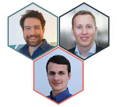 Julius Wiener, Tobias Zundel und Oliver Brunner Julius Wiener, Tobias Zundel und Oliver Brunner