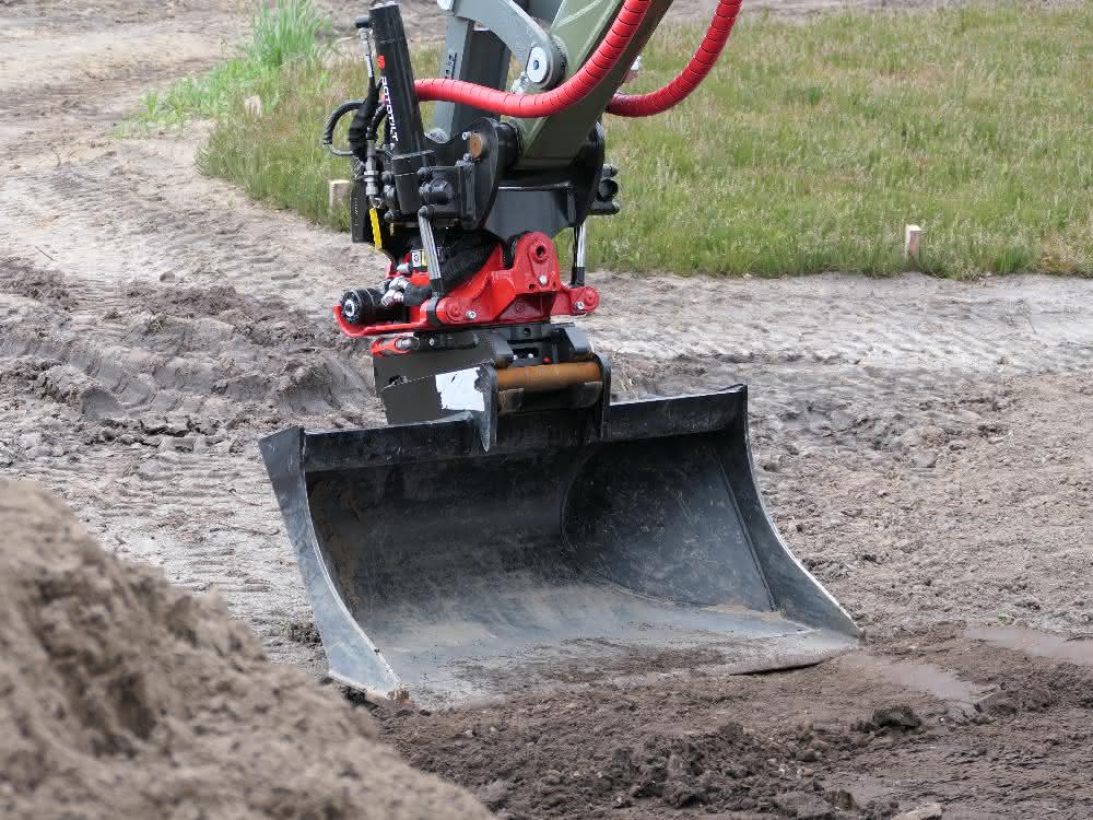 Rototilt-Einsatz auf Sylt