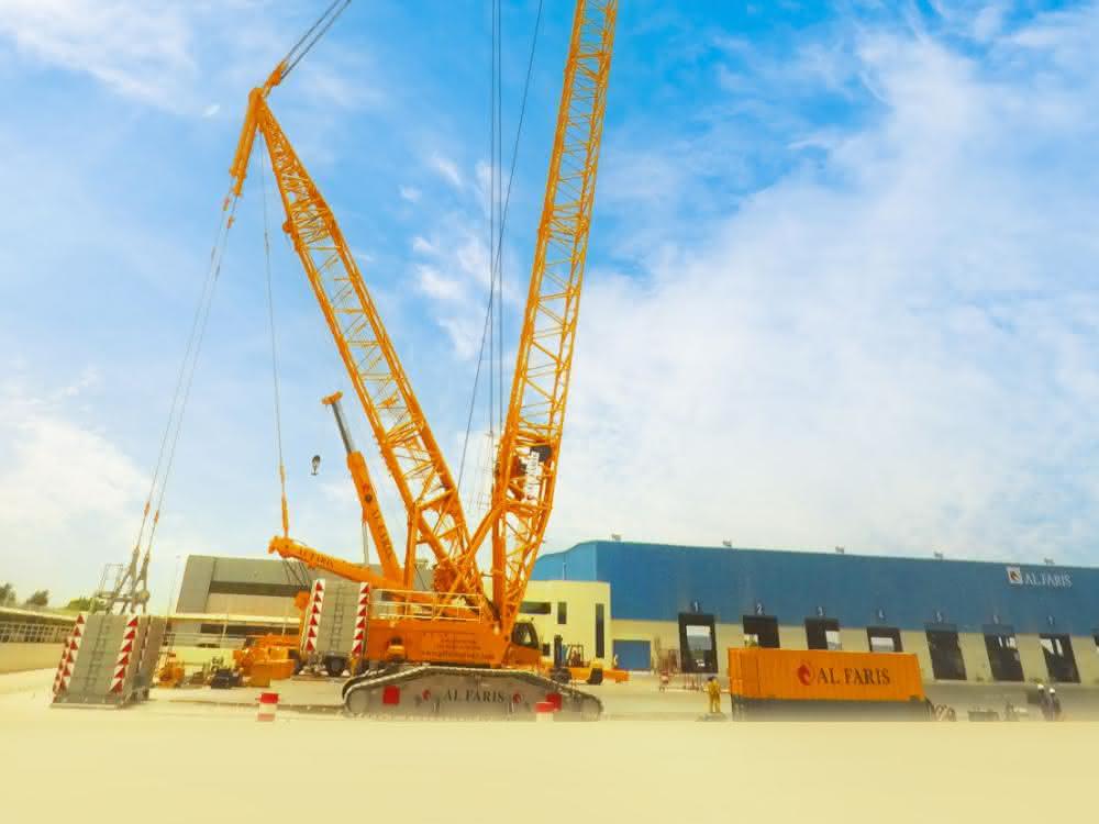 Raupenkran: 500 Liebherr-Krane für Dubai