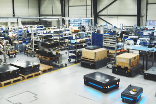 Koch Industries relies on mobile industrial robots