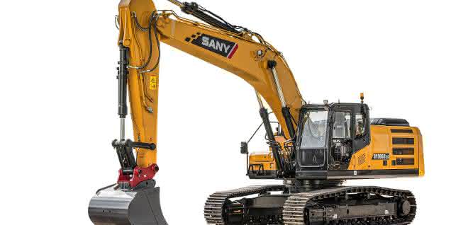 Neuer Raupenbagger: Sany bringt neuen Raupenbagger auf den Markt