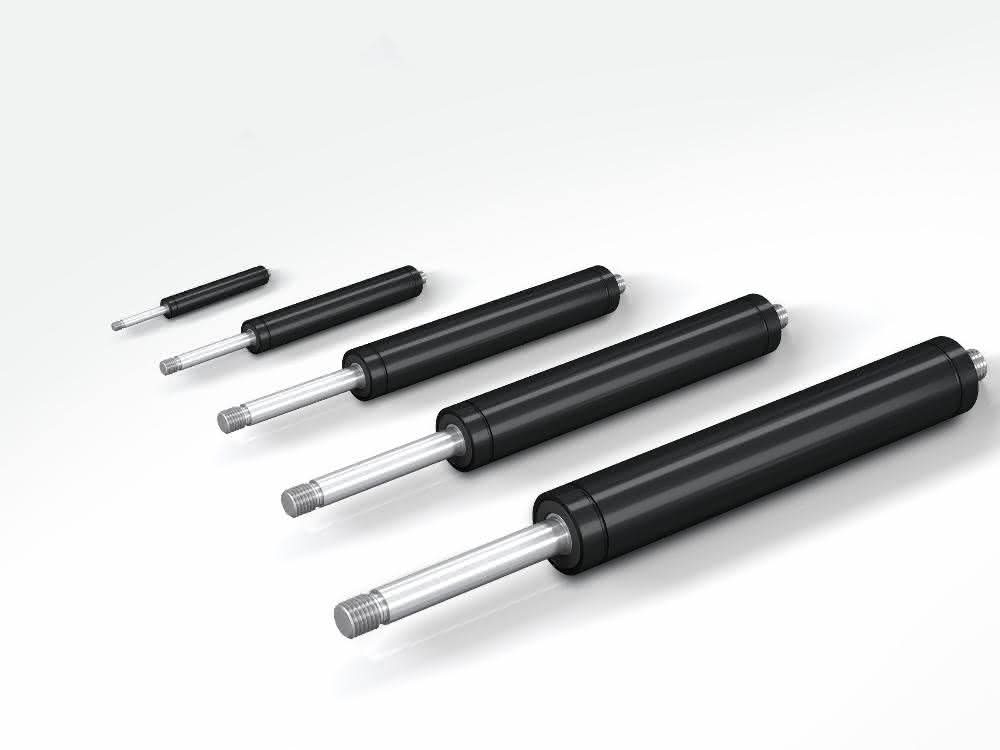 The ACE industrial gas struts types GS-8 to GS-70