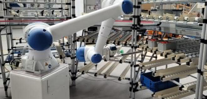 Workplaces: An O instead of a U: saving space in flow production