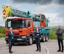 Krösche übernimmt zwei Teleskopkrane von Liebherr