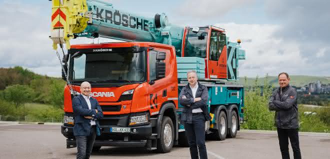 Krösche übernimmt zwei Teleskopkrane von Liebherr