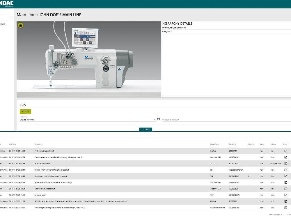 Textile industry: Industry 4.0 for the textile industry