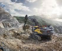 Neue 50-Tonnen-Bagger von Volvo