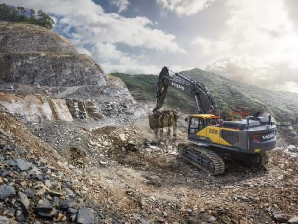Neue 50-Tonnen-Bagger von Volvo