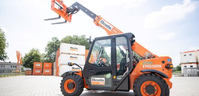 Premiere für Boels Rental: elektrische 2,5-Tonnen-Telehandler Premiere für Boels Rental: elektrische 2,5-Tonnen-Telehandler