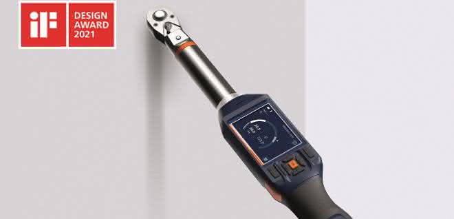 Garant torque/angle wrench HCT with award logo