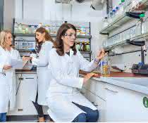 People in the laboratory