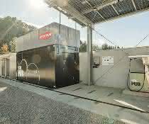 Erster Fronius Solhub in Umsetzung