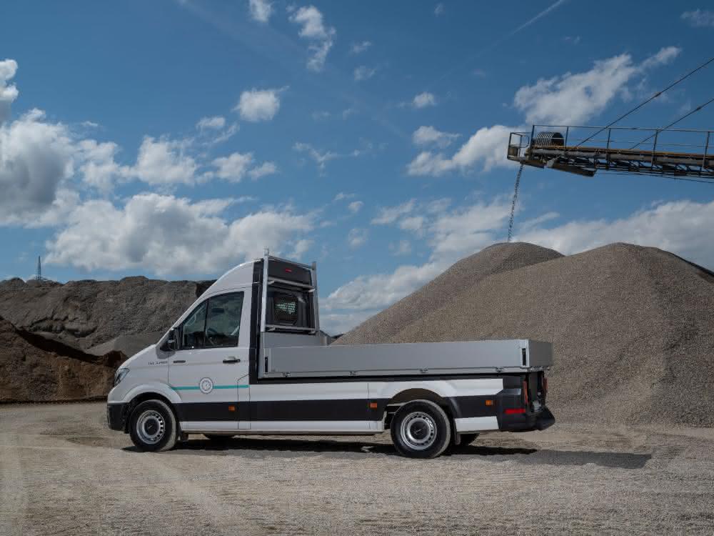 Neuer MAN-Transporter: Elektrisch auf die Baustelle