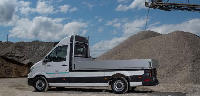 Neuer MAN-Transporter: Elektrisch auf die Baustelle Neuer MAN-Transporter: Elektrisch auf die Baustelle