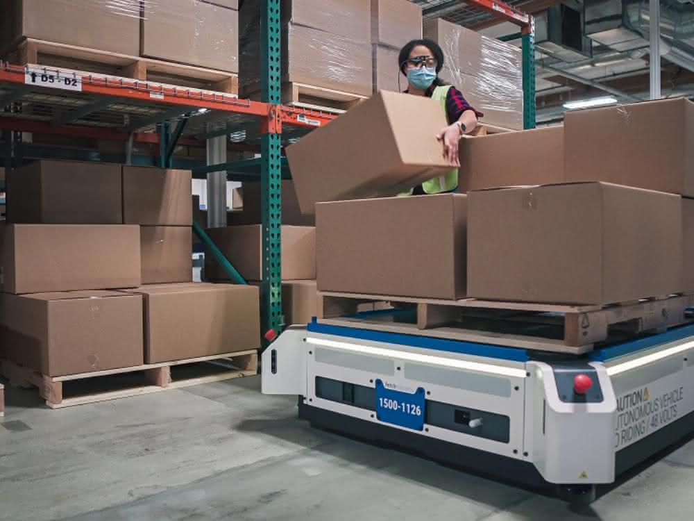 Fetch Robotics and Körber present new case picking solution Fetch Robotics and Körber present new case picking solution