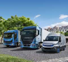Iveco hat vom leichten Transporter über Busse bis zum Baustellenfahrzeug mit 50 Tonnen zGG ein komplettes Angebot an Methangas-Fahrzeugen für nahezu jede Transportaufgabe.