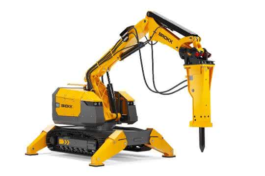 Abbruchroboter: Ein Brokk für harte Brocken