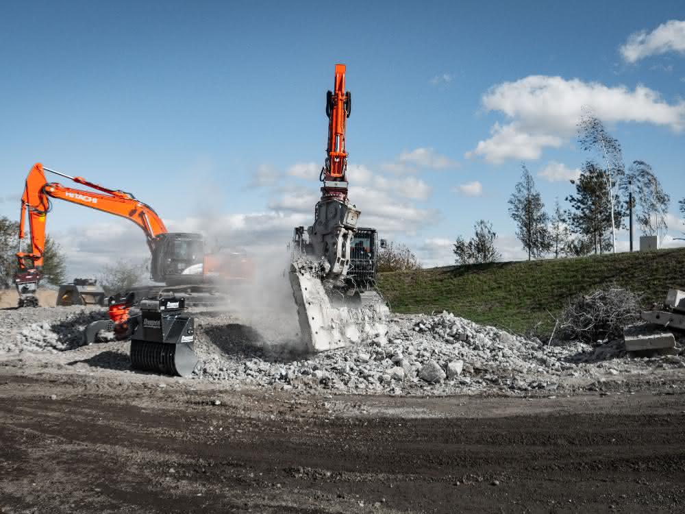 Eröffnung der Coreum Expo „Abbruch und mineralisches Recycling“