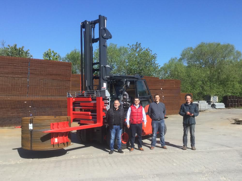 High load capacity: A compact eight-tonner for wire coils and co