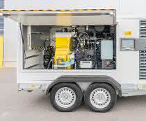 Neues Hochdruckpumpen-Aggregat: Hammelmann stellt mobiles Pumpenaggregat vor
