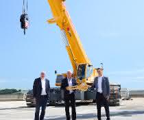Max Bögl übernimmt weiteren Liebherr- Teleskop-Raupenkran LTR 1220