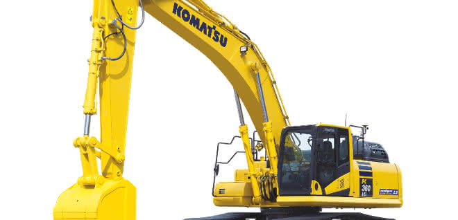 Komatsu Europe stellt neue Hydraulikbagger vor