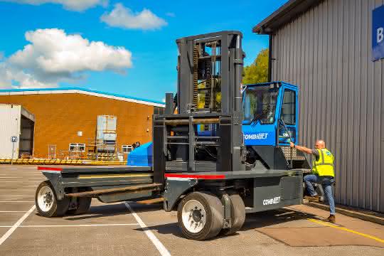 Delivery of the largest Combilift C-Series model
