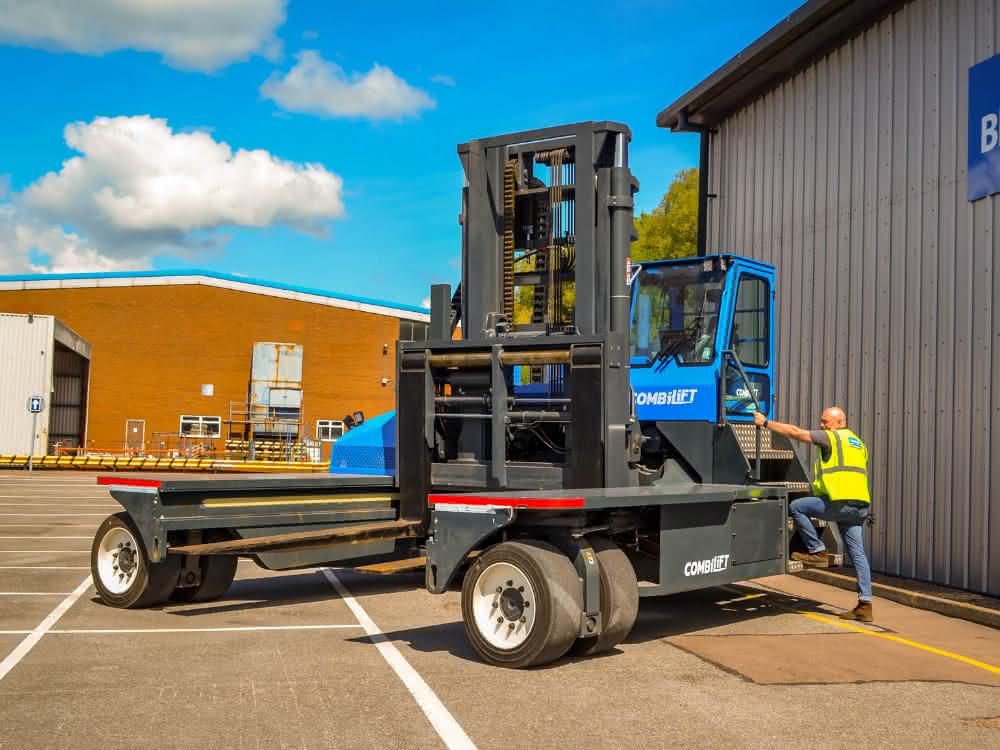 Delivery of the largest Combilift C-Series model