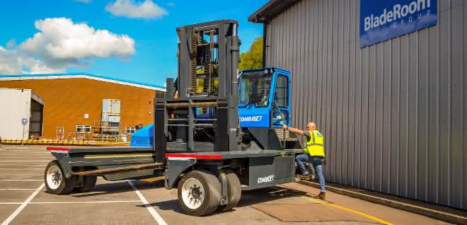 Delivery of the largest Combilift C-Series model