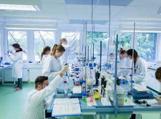 Ausbildungslabor der School of Life Science.