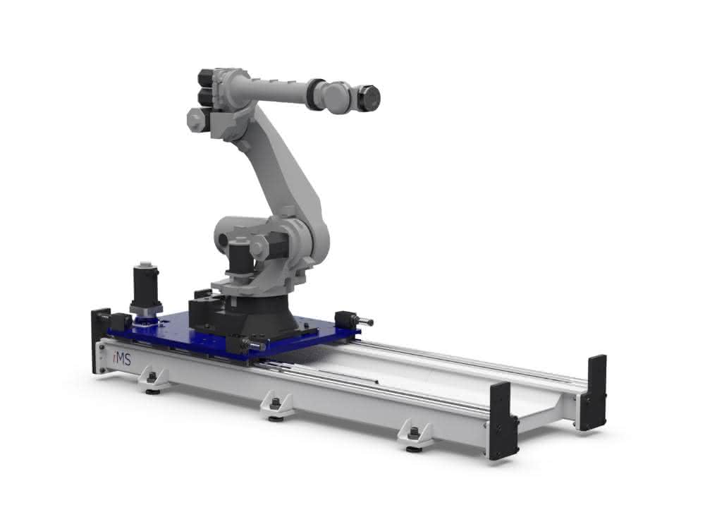 Linear axis system for robots