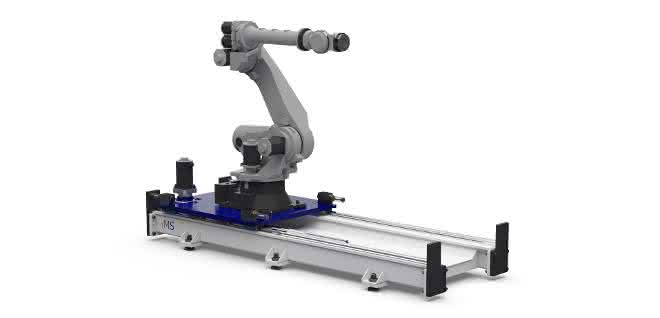 Linear axis system for robots