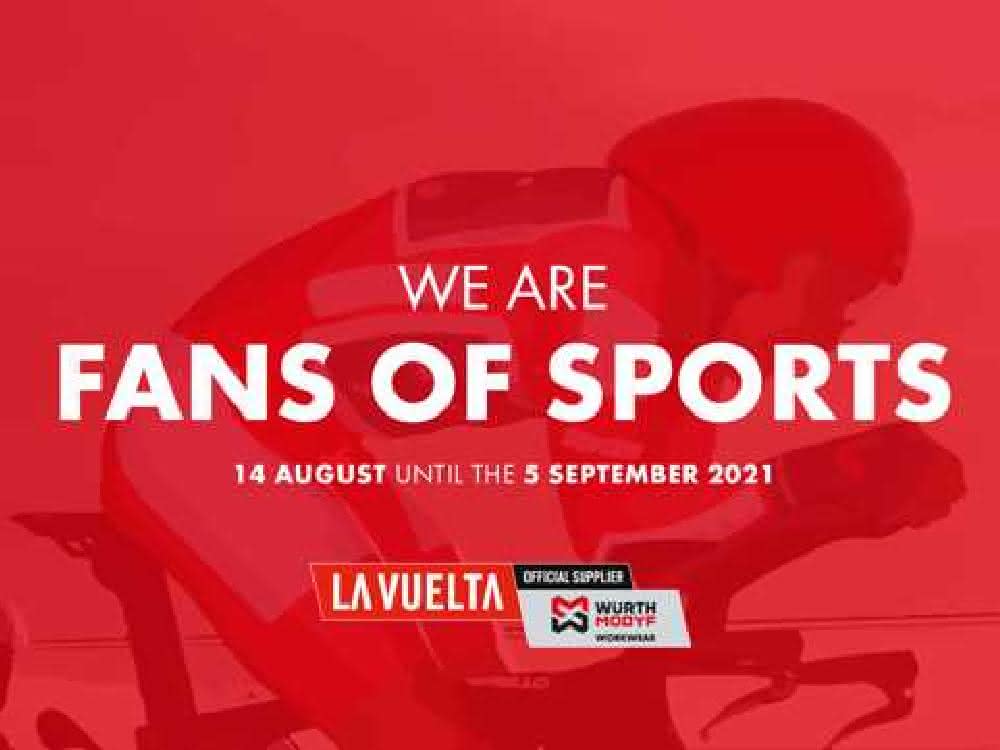 Würth Modyf ist offizieller Ausrüster der La Vuelta 2021