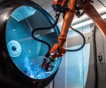 Robot cell in action