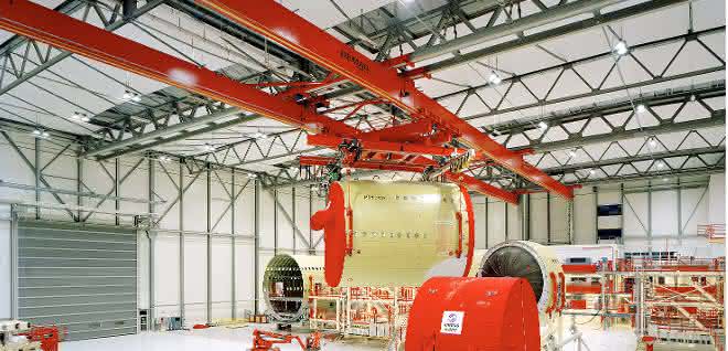 Demag builds superlative process crane Demag builds superlative process crane