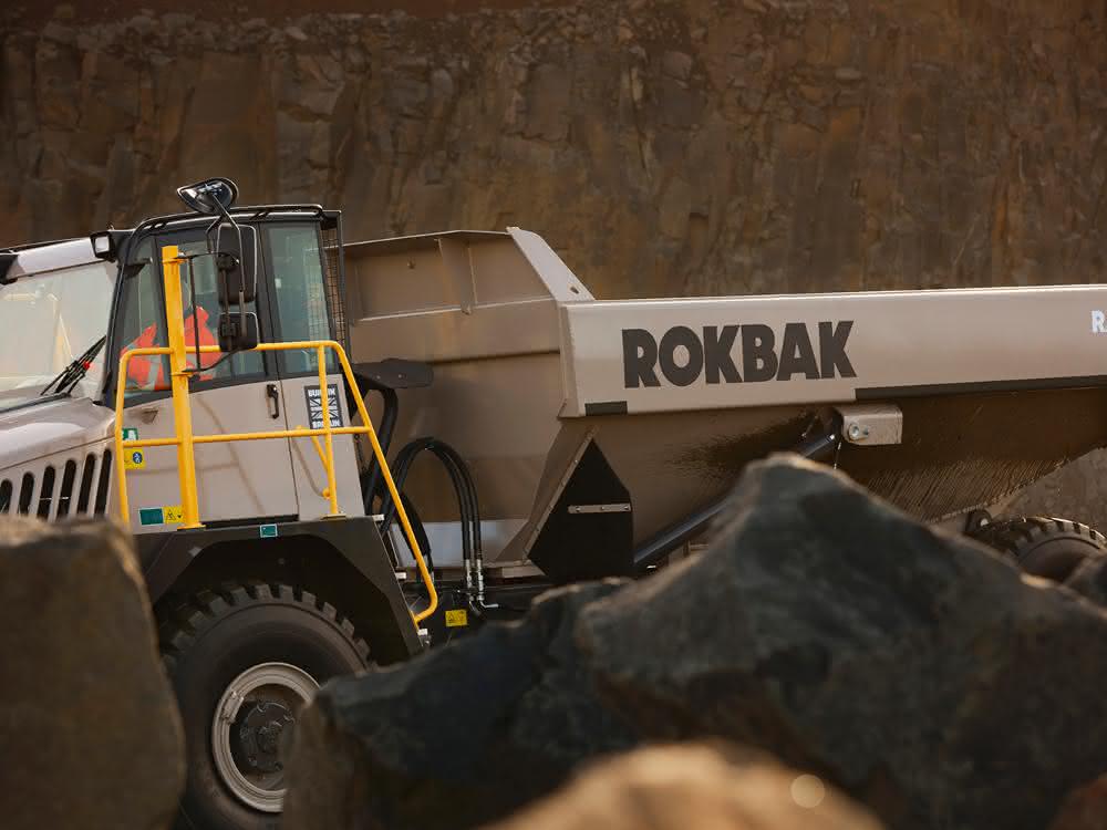 Neuer Markenname: Aus Terex Trucks wird Rokbak