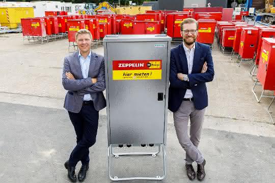 Baustelleneinrichtung: 10.000. Verteilerschrank für Zeppelin Rental Baustelleneinrichtung: 10.000. Verteilerschrank für Zeppelin Rental