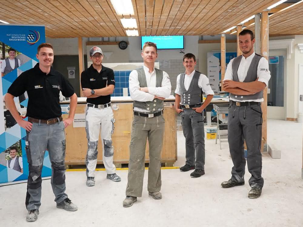 Europameisterschaft der Berufe: Deutschlands beste Bauhandwerker bereiten sich auf EuroSkills 2021 vor