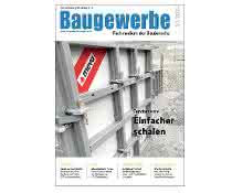 E-Paper Baugewerbe 9/21 erschienen: Nordbau, Nufam und mehr