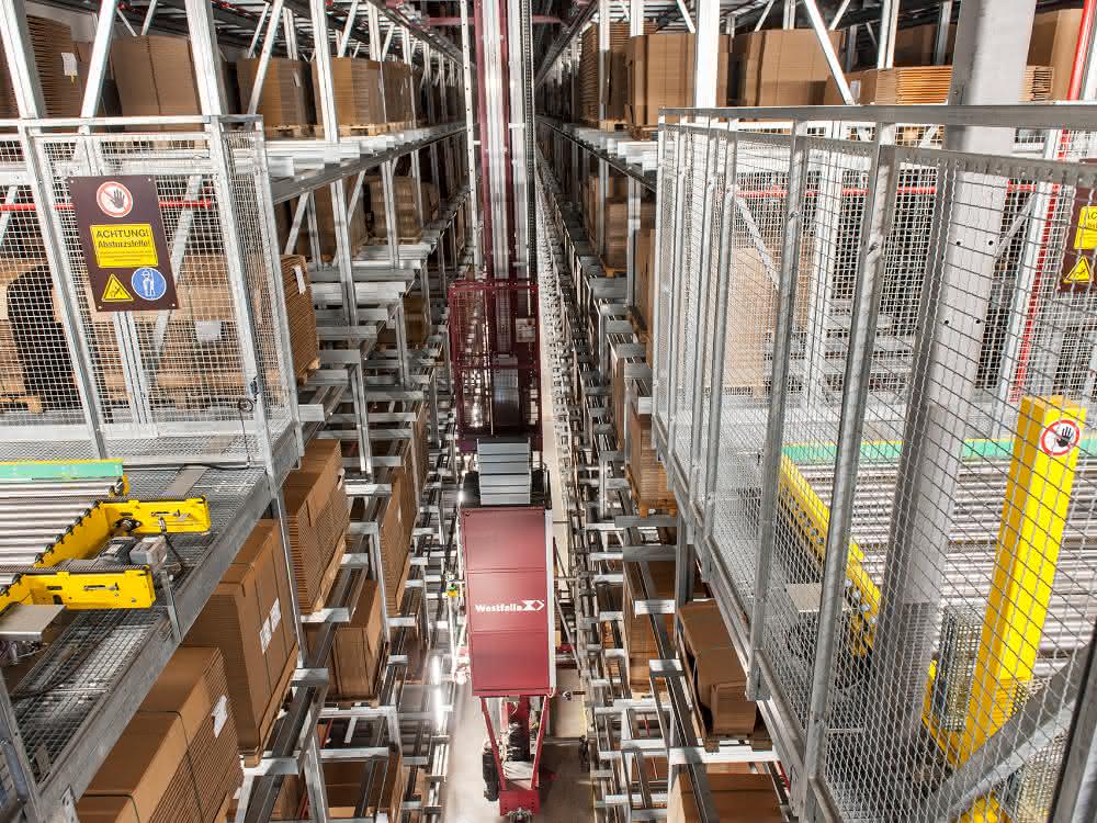 Automated warehouse logistics for greater flexibility and sustainability