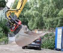 Yanmar und Rototilt: Flexibel mit Tiltrotator
