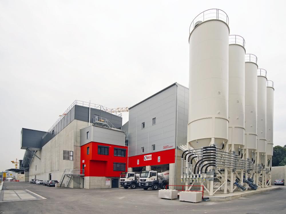 Beton-Mischwerk: SBM Betontechnologie in der Westschweiz im Einsatz