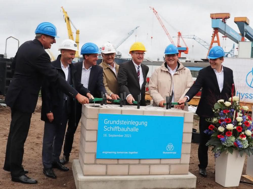 Züblin realisiert Schiffsbauhalle in Kiel