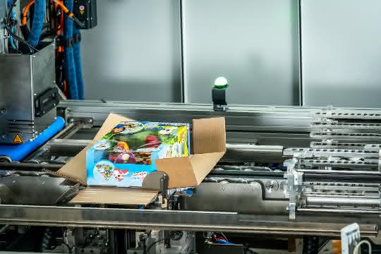 Packaging by Quadient: Automated packaging solution for 1,100 parcels per hour