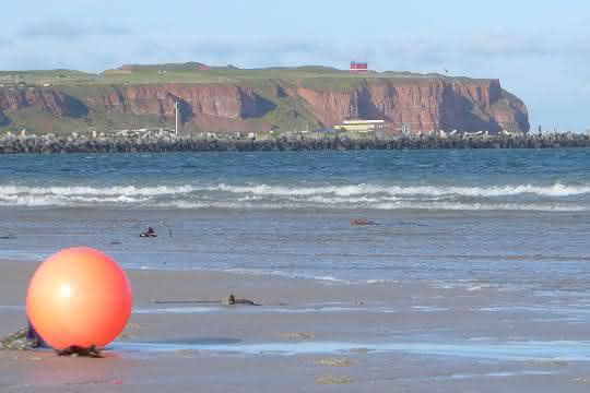 Blick aufs Meer / Helgoland