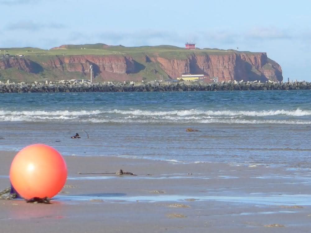 Blick aufs Meer / Helgoland