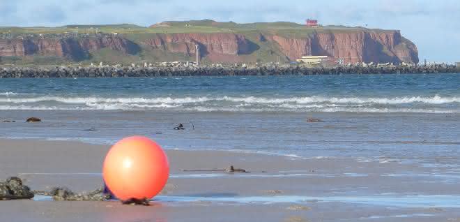 Blick aufs Meer / Helgoland